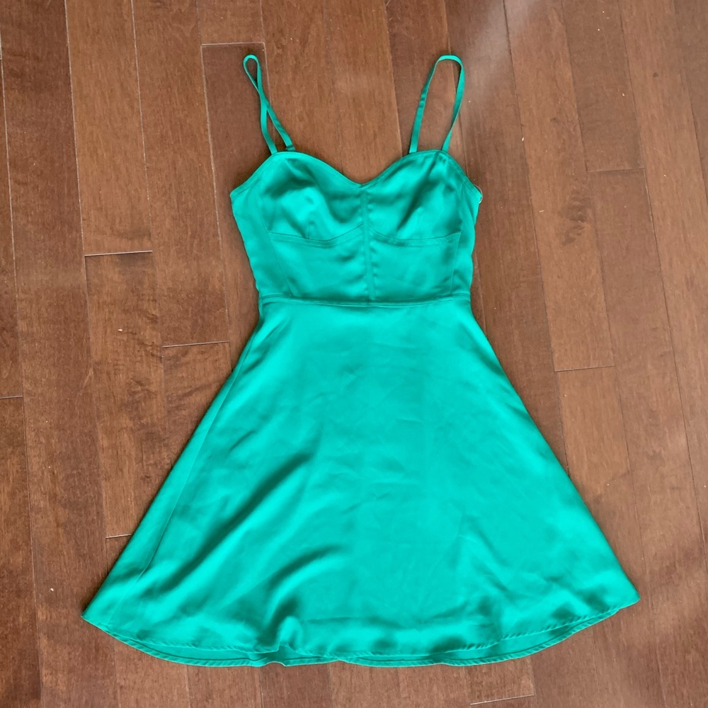 Aritzia Sunday’s best green dress